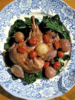 Braised rabbit - MATTHEW THORSEN