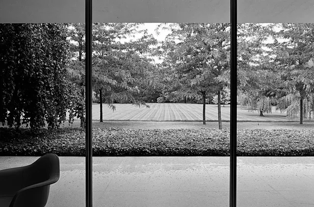 Miller Garden Columbus, Ind. - COURTESY OF THE CULTURAL LANDSCAPE FOUNDATION