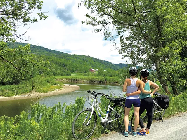 COURTESY OF LAMOILLE VALLEY BIKE TOURS
