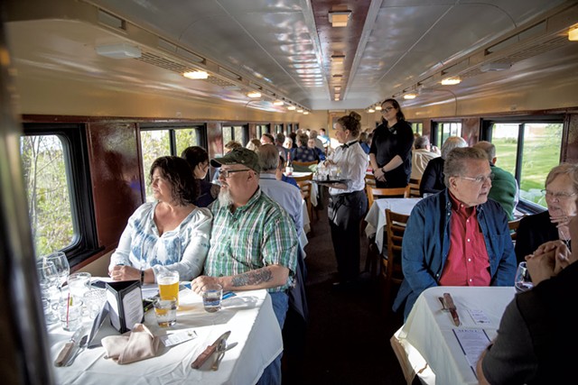 The Champlain Valley Dinner Train - EVA SOLLBERGER, JAMES BUCK