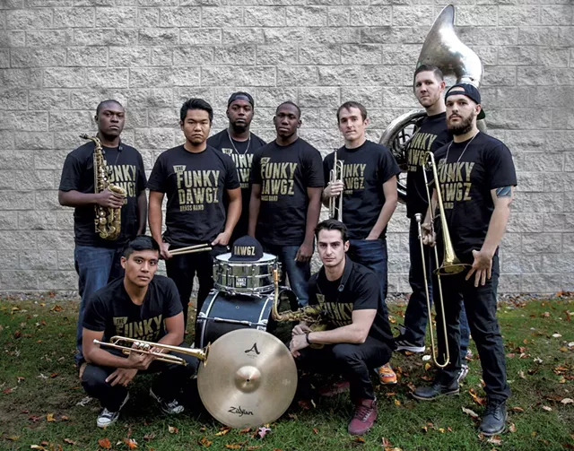 Funky Dawgz Brass Band - COURTESY PHOTO