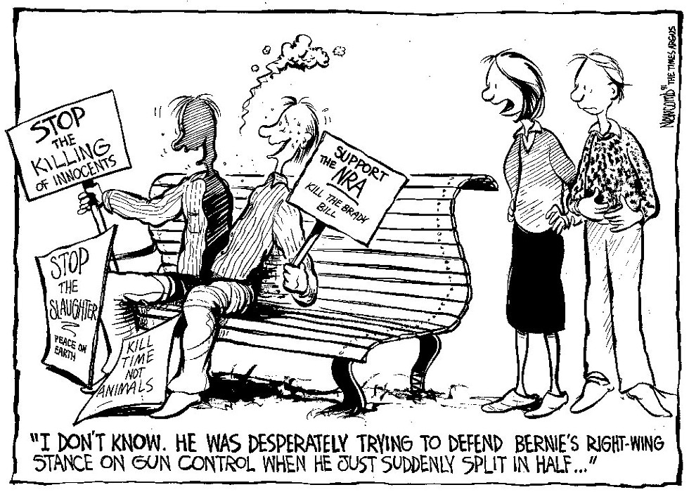 From the Archives: Tim Newcomb cartoon first published in 1991 - COURTESY