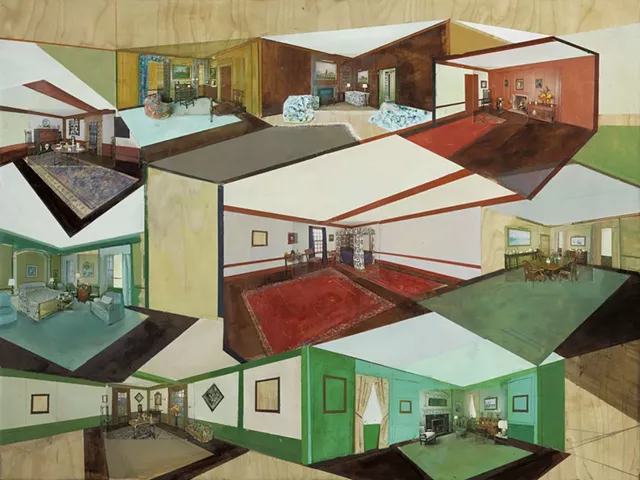 "Collected Rooms" - COURTESY OF THE ARTIST AND SPERONE WESTWATER