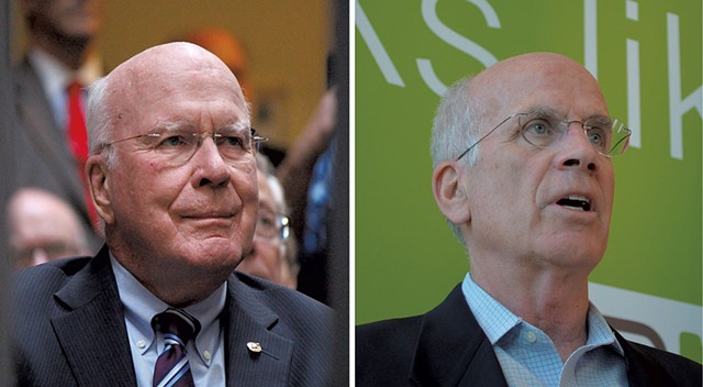 Sen. Patrick Leahy (left), Rep. Peter Welch - FILE