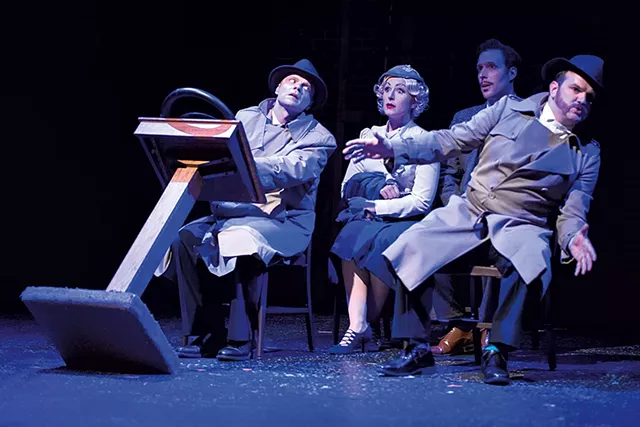 From left: Jack Herholdt, Charlotte Munson, Marc LeVasseur and Tyler Nye - COURTESY OF ANDY DUBACK