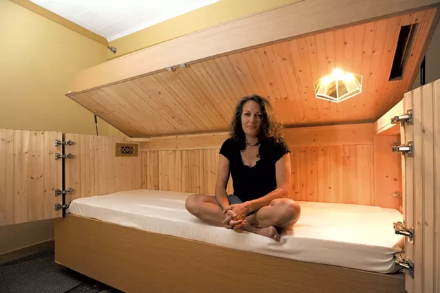 Wendy Halley in the Life Vessel - JEB WALLACE-BRODEUR