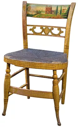 Fancy chair, 1822 - COURTESY OF THE SHELBURNE MUSEUM