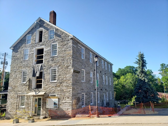 Stone Mill in Middlebury - COURTESY OF COMMUNITY BARN VENTURES