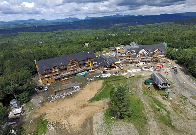 The former Q Burke Mountain Resort - FILE: DON WHIPPLE