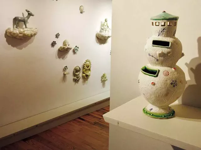 Money bank by Liz Quackenbush - COURTESY OF BIGTOWN GALLERY