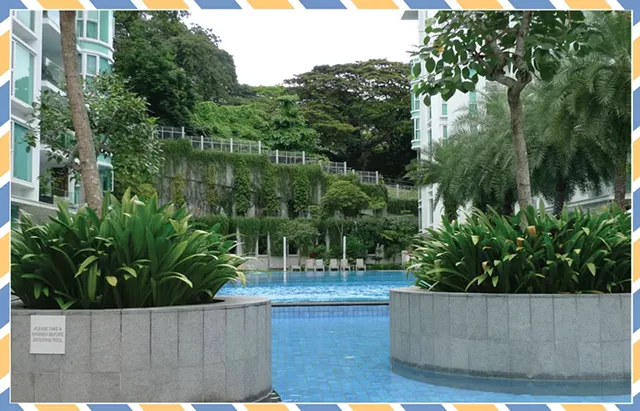 At home in Singapore - COURTESY OF NANCY STEARNS BERCAW