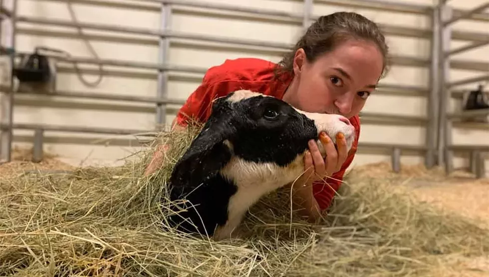 UVM junior Mackenzie Fairchild and Josie - COURTESY OF UVM CREAM