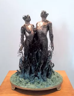 "Adam Eve I" by Don Ramey - COURTESY OF MAYA URBANOWICZ