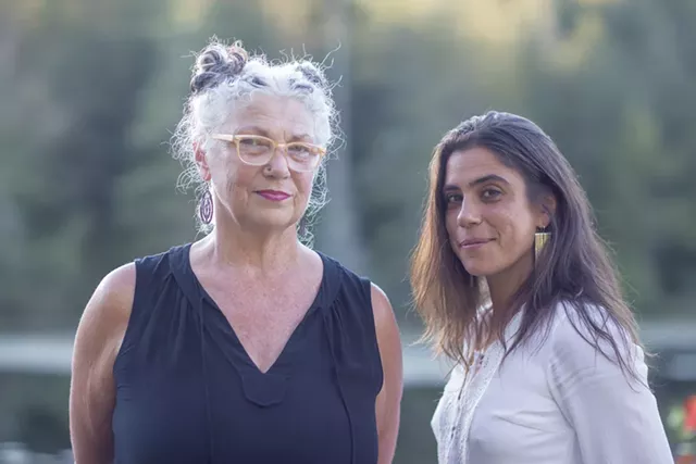 Peg Tassey (left) and Miriam Bernardo - LUKE AWTRY