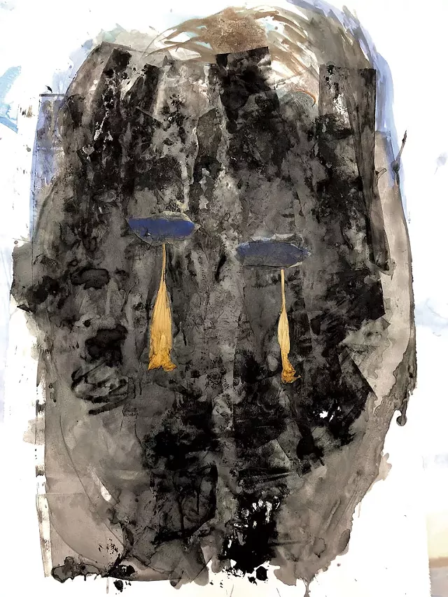 "Shared All the Tears" by Maria Magdalena Campos-Pons - COURTESY OF HELEN DAY ART CENTER