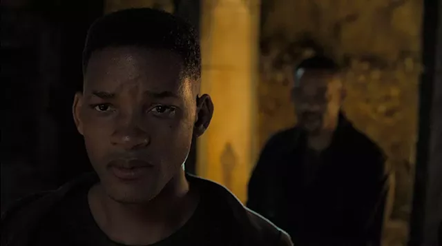 TWIN KILLERS Smith and computer-generated Smith star in Lee’s disappointing action flick.