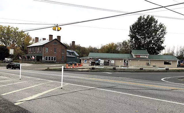 Intersection of Routes 2 and 314 in South Hero - MOLLY WALSH