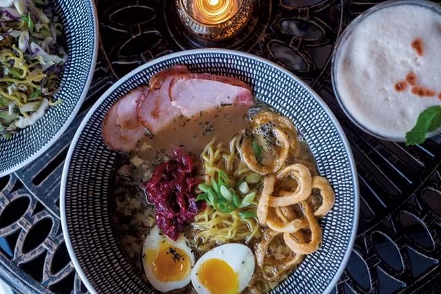 Pardon Me ramen bowl - JEB WALLACE-BRODEUR