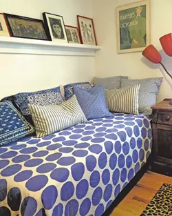 A common color palette unifies mismatched patterns. - COURTESY OF LIZA COWAN