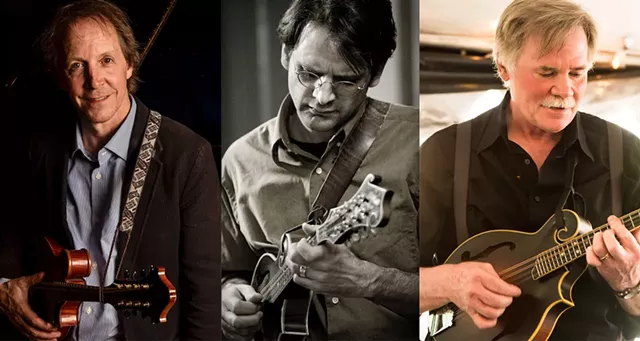 From left: Jamie Masefield, Matt Flinner and Will Patton - COURTESY PHOTO