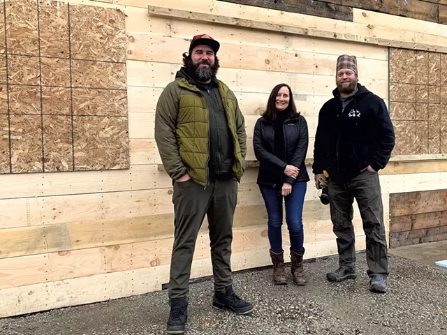 From left: Gabriel Firman, Jan Zolten and Lars Whitman, co-owners of 39 Bridge Street in Richmond - MELISSA PASANEN