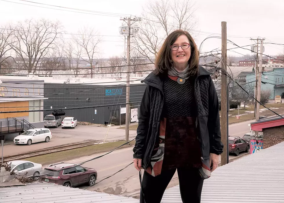 Doreen Kraft across from the new BCA studios - LUKE AWTRY