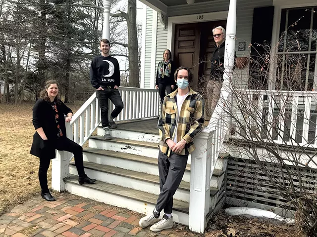 Clockwise from lower left: Grace Ross, Jackson Harvey, Lyn Severance, Bill Harvey and Henry Severance - CHELSEA EDGAR