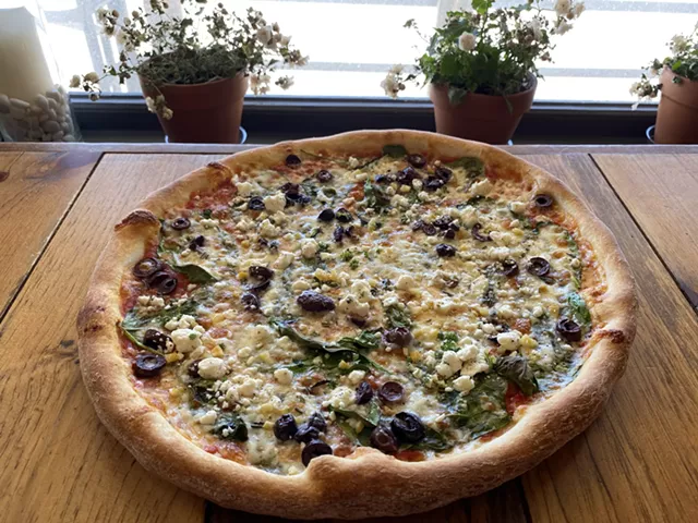Homesteader Pizza - COURTESY OF STONE'S THROW PIZZA