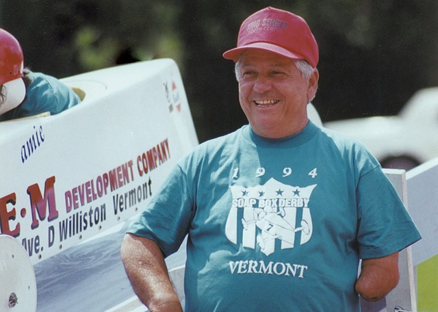 Bobby Miller at the 1994 Soapbox Derby - COURTESY OF STEPHANIE MILLER TAYLOR