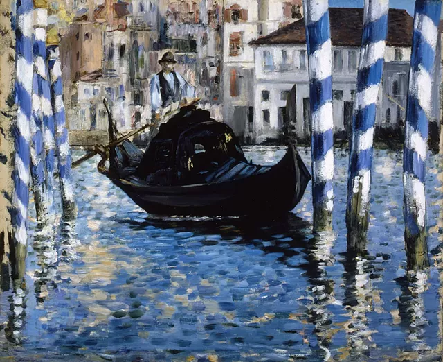 "The Grand Canal, Venice" by Edouard Manet - COURTESY OF THE SHELBURNE MUSEUM