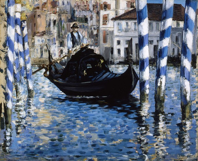 "The Grand Canal, Venice&quot; by Edouard Manet - COURTESY OF THE SHELBURNE MUSEUM