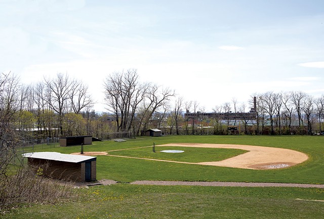 Baseball field at Calahan Park in Burlington - LUKE AWTRY