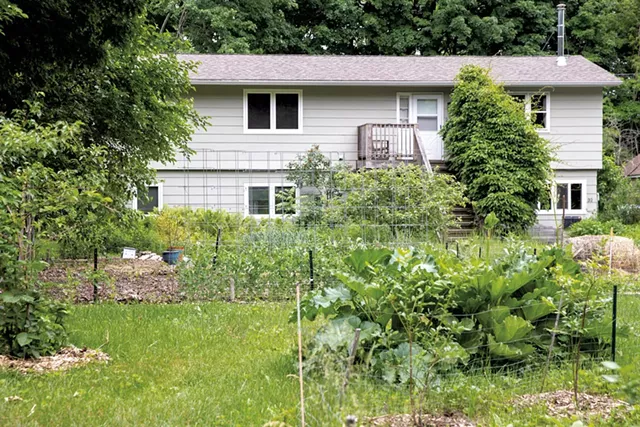Matt Kolan's sprawling front garden in Queen City Park - JAMES BUCK