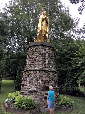 Our Lady of Lourdes at St. Anne's Shrine - PAULA ROUTLY