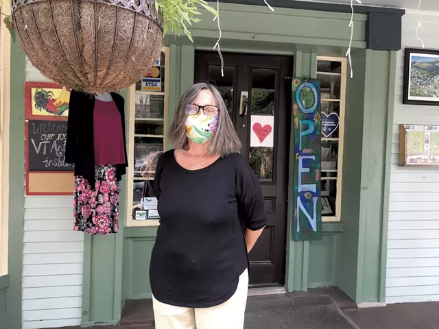 Peggy Potter of Artisans' Gallery - SALLY POLLAK ©️ SEVEN DAYS