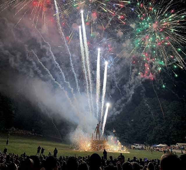 A 2019 Green Mountain Fireworks show - COURTESY OF GREEN MOUNTAIN FIREWORKS