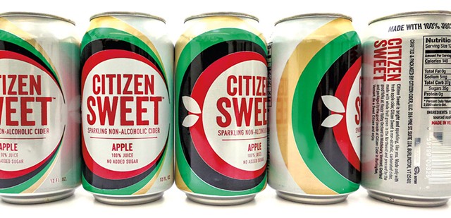 Citizen Sweet nonalcoholic sparkling cider - COURTESY OF CITIZEN CIDER