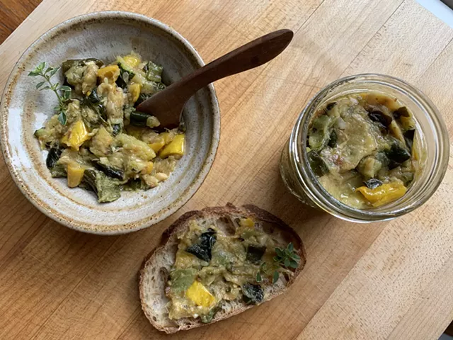 Zucchini-herb butter - MELISSA PASANEN ©️ SEVEN DAYS