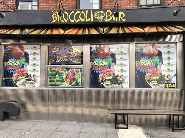 The Broccoli Bar in Brooklyn - TREVOR SULLIVAN