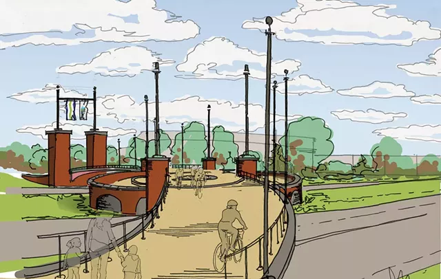 I-89 Pedestrian Bridge - COURTESY OF FREEMAN FRENCH FREEMAN