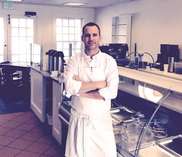 Brent Gosselin of Norwich Squares Café - LEE MICHAELIDES