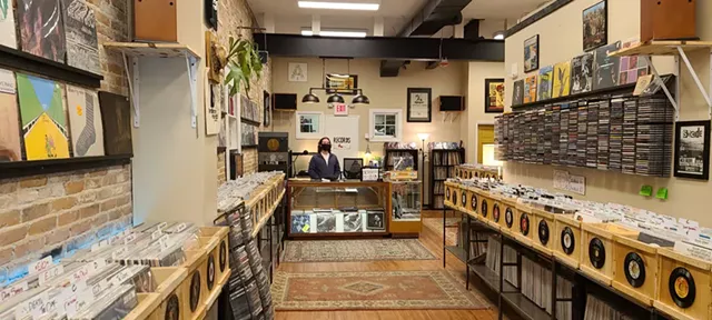 Ian Doerner of Burlington Records - JORDAN ADAMS ©️ SEVEN DAYS
