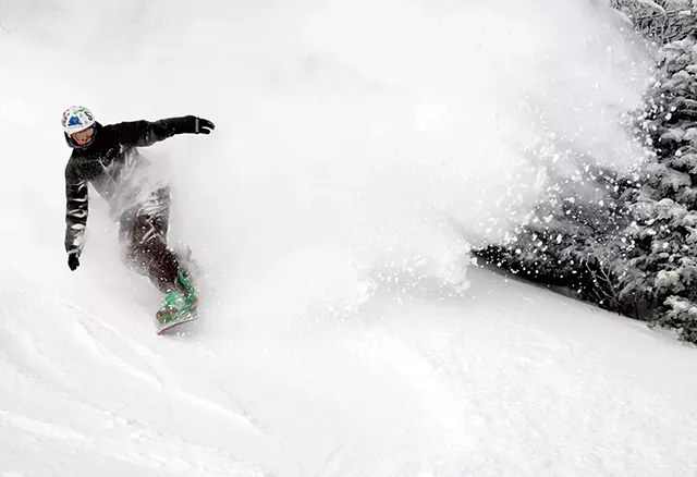 Snowboarder - FILE: JEB WALLACE-BRODEUR