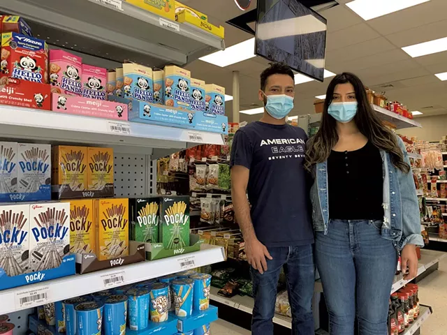 Damber and Uma Adhikari of Asian Mart - MELISSA PASANEN
