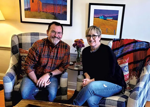 Kevin and Sue Harter - COURTESY OF ROCKWELL'S RETREAT