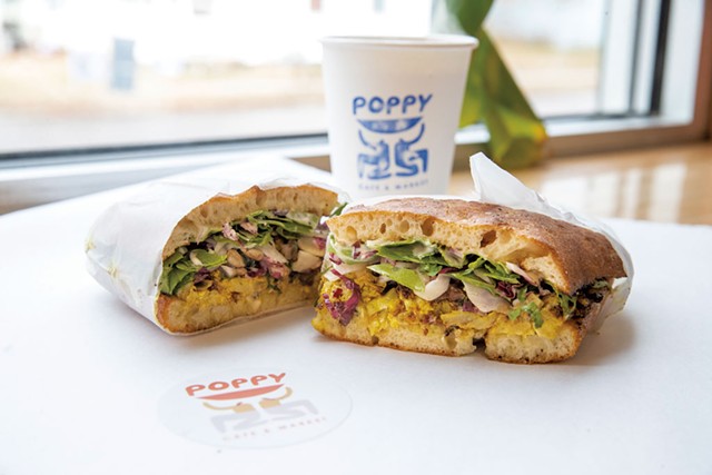 First Date sandwich from Poppy Caf&eacute; &amp; Market - JAMES BUCK
