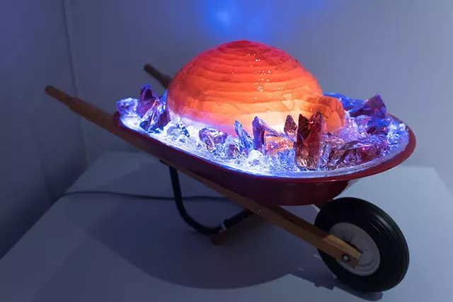 "Igloo a Go-Go" by Benjamin Wright - COURTESY OF ANDY DUBACK/ SHELBURNE MUSEUM