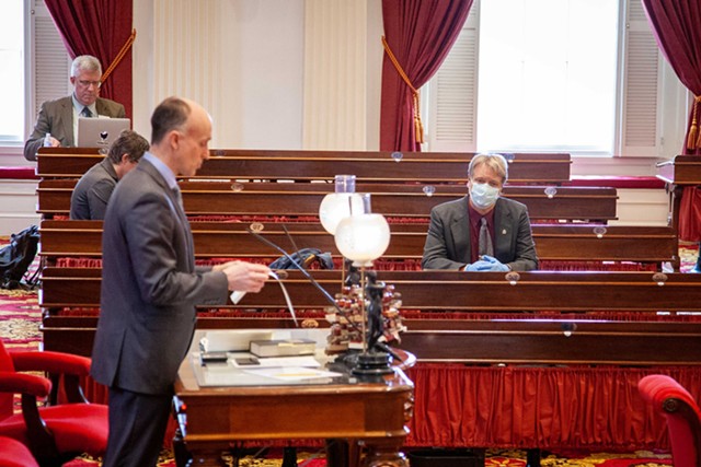 Inside the House chamber earlier this year - FILE: KEVIN MCCALLUM
