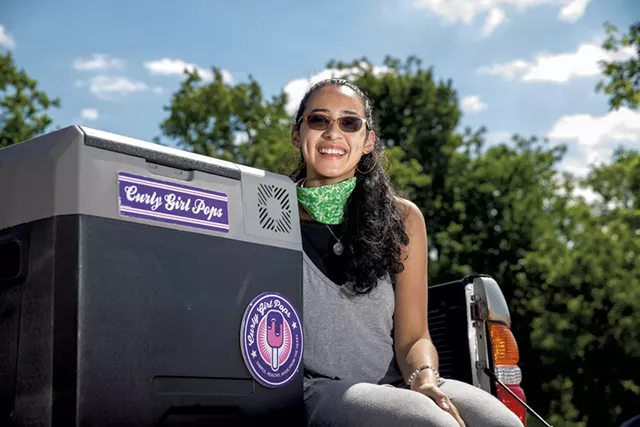 Arealles Ortiz of Curly Girl Pops - FILE : JAMES BUCK