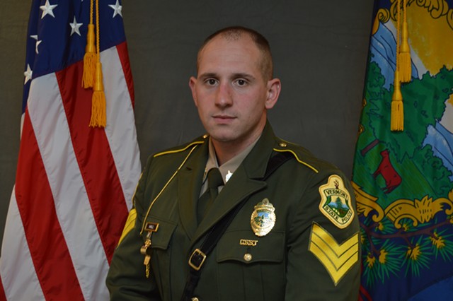 Sgt. Lucas Hall - COURTESY OF VERMONT STATE POLICE